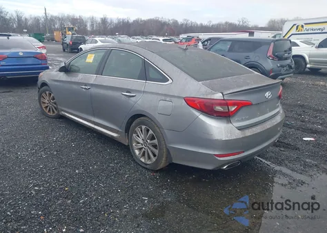 2017 Hyundai Sonata Sport from USA, damaged, VIN 5NPE34AF1HH494097